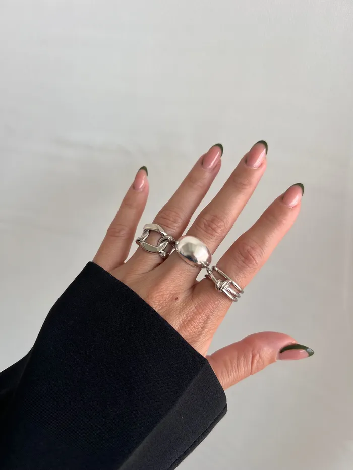pau jewelry Rings Chunky link ring