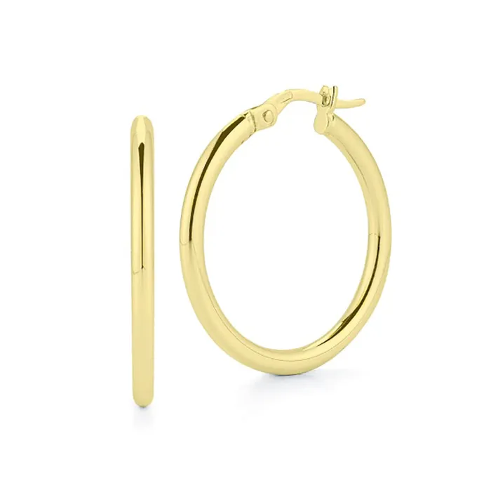 PreStyled Sets Coin Classics Perfect Gold Hoops ROBERTO COIN