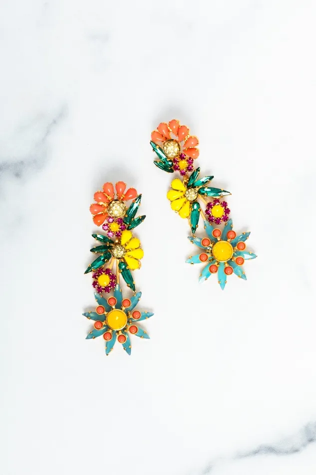 Primrose Earrings Elizabeth Cole Jewelry Earrings
