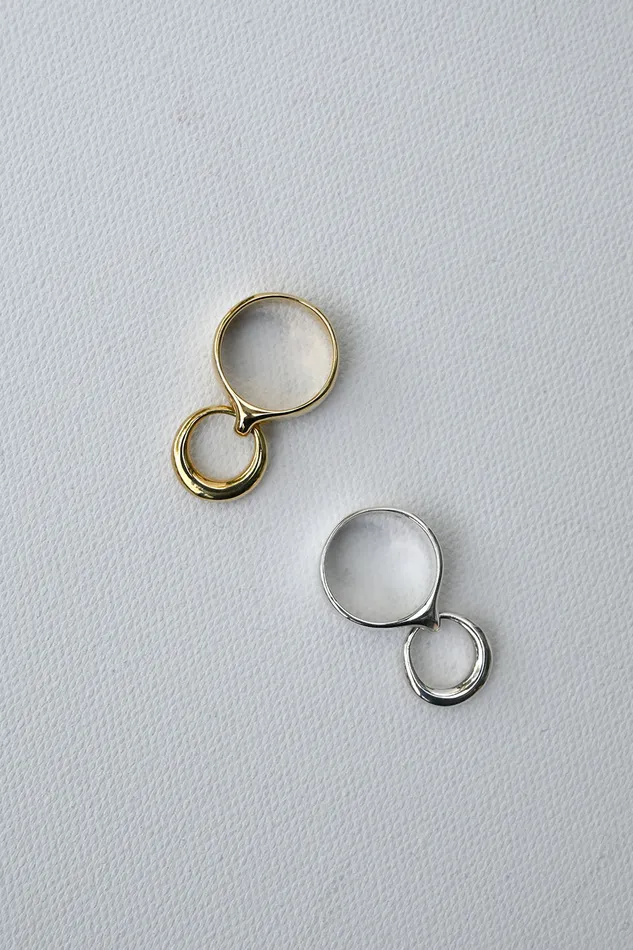 Quarry Arvad Ring Silver Brass Rings