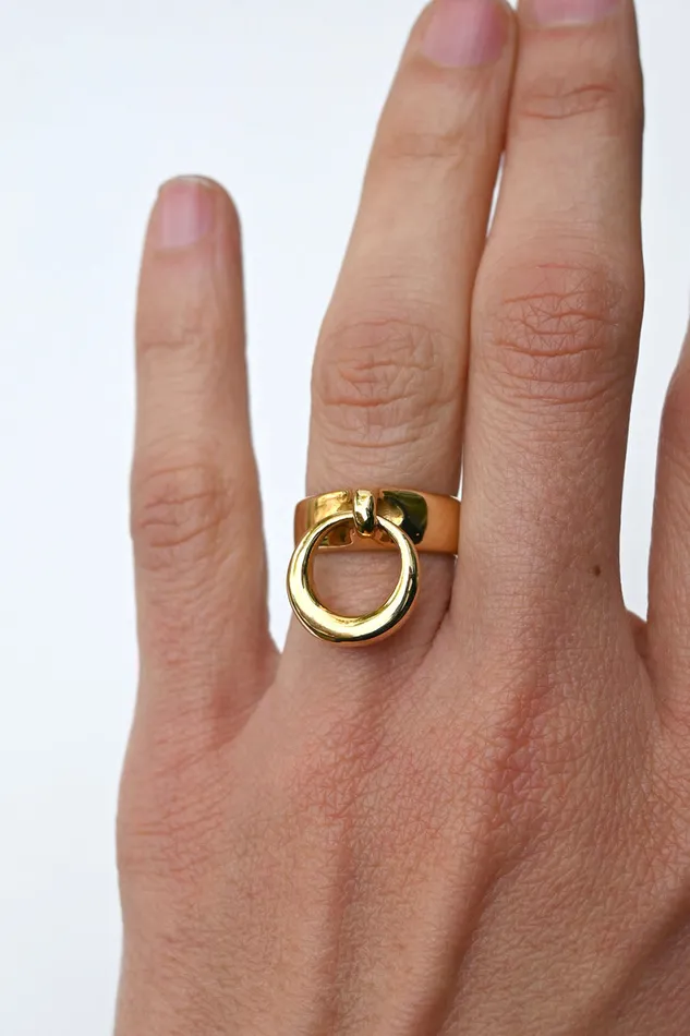 Quarry Arvad Ring Silver Brass Rings