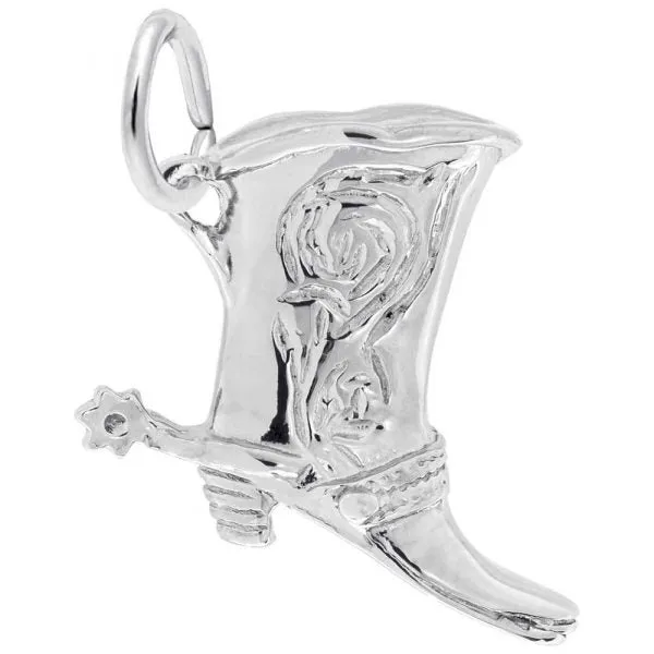 REMBRANDT CHARMS Sterling Silver Cowboy Boot Rings