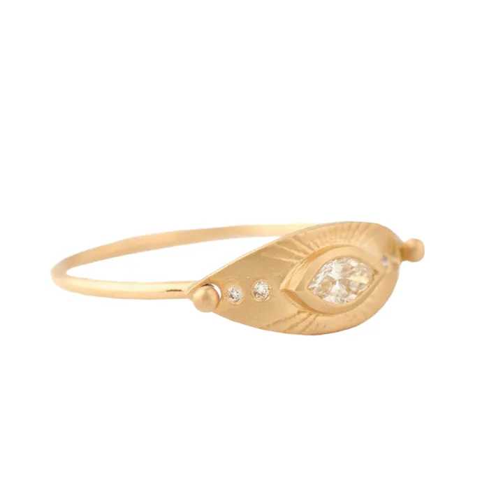 Rings Celine Daoust Large Sun Eye Diamond Ring