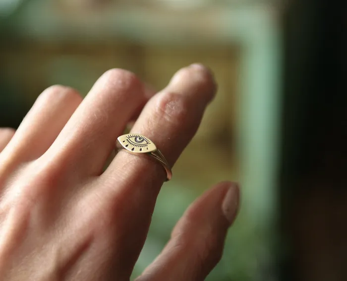 Rings Cival Casting Lera Evil Eye Ring