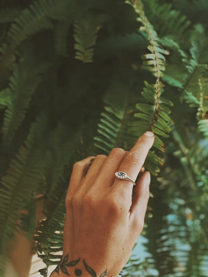 Rings Cival Casting Lera Evil Eye Ring