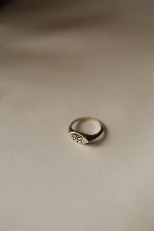 Rings Cival Casting Lera Evil Eye Ring