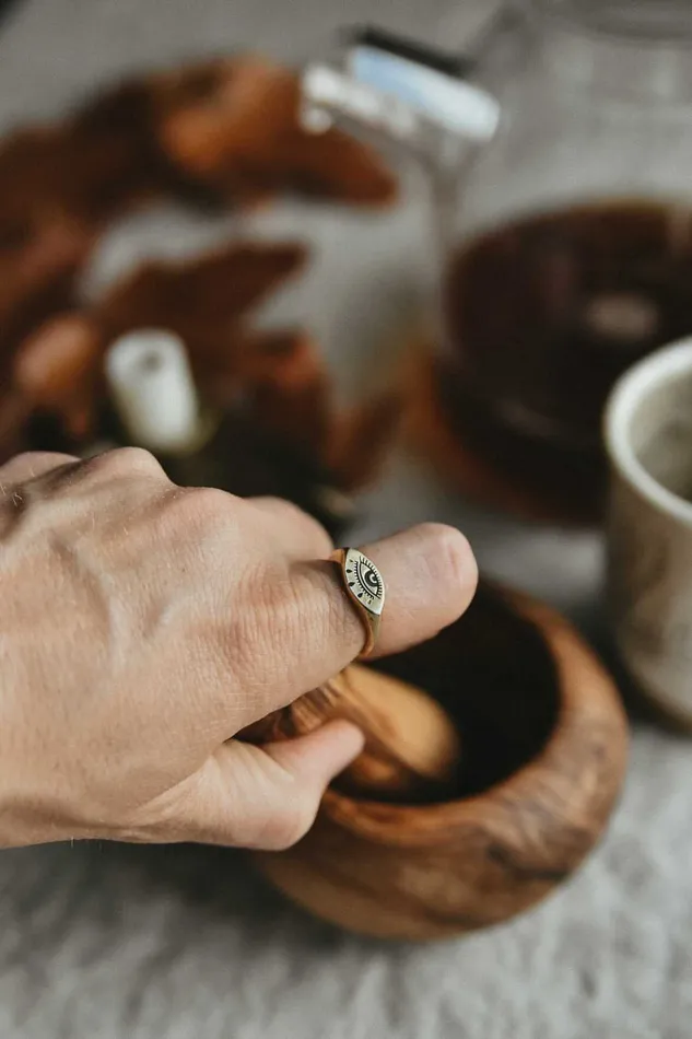 Rings Cival Casting Lera Evil Eye Ring