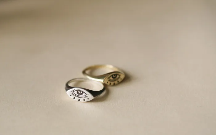 Rings Cival Casting Lera Evil Eye Ring