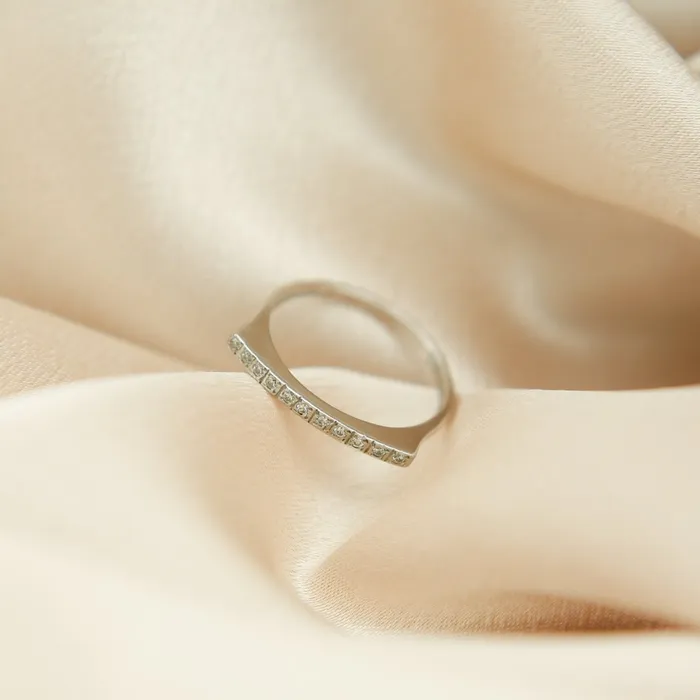Rings CIVAL Collective 19k Portuguese Diamond Bar Ring