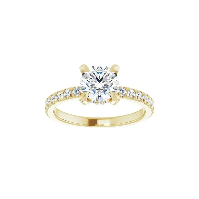Rings Ever Ever 14K White Gold 50ctw 4 Prong Style Diamond SemiMount Engagement Ring STULLER Rings Ever Ever 14K White Gold 50ctw 4 Prong Style Diamond SemiMount Engagement Ring STULLER