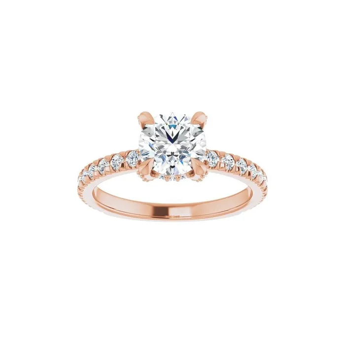 Rings Ever Ever 14K White Gold 50ctw 4 Prong Style Diamond SemiMount Engagement Ring STULLER Rings Ever Ever 14K White Gold 50ctw 4 Prong Style Diamond SemiMount Engagement Ring STULLER