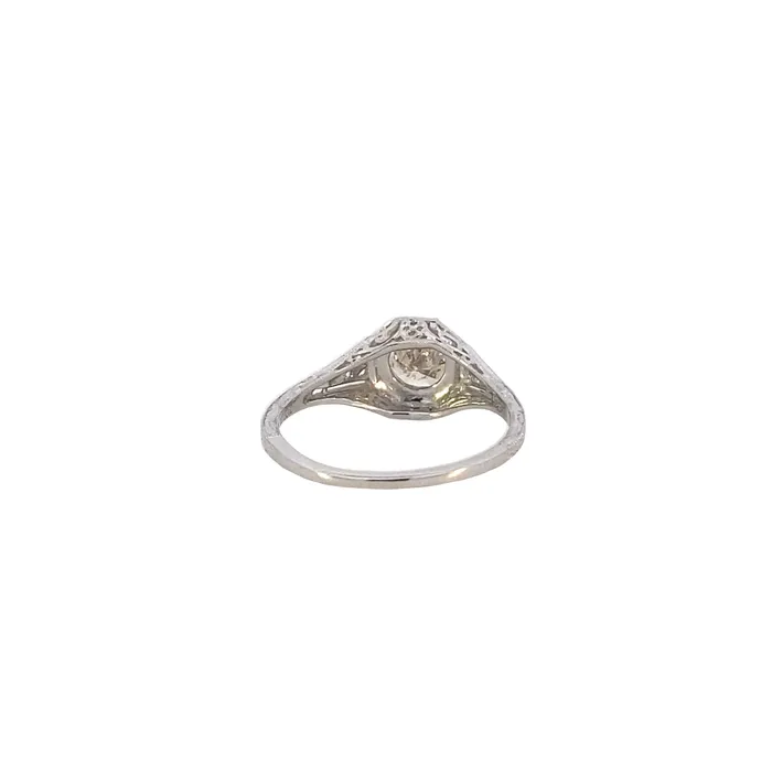 Rings Jolie Designs 14K White Gold 069ctw 8 Prong Diamond Engagement Ring