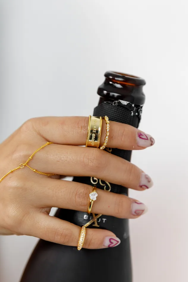Rings Pave top ring pau jewelry