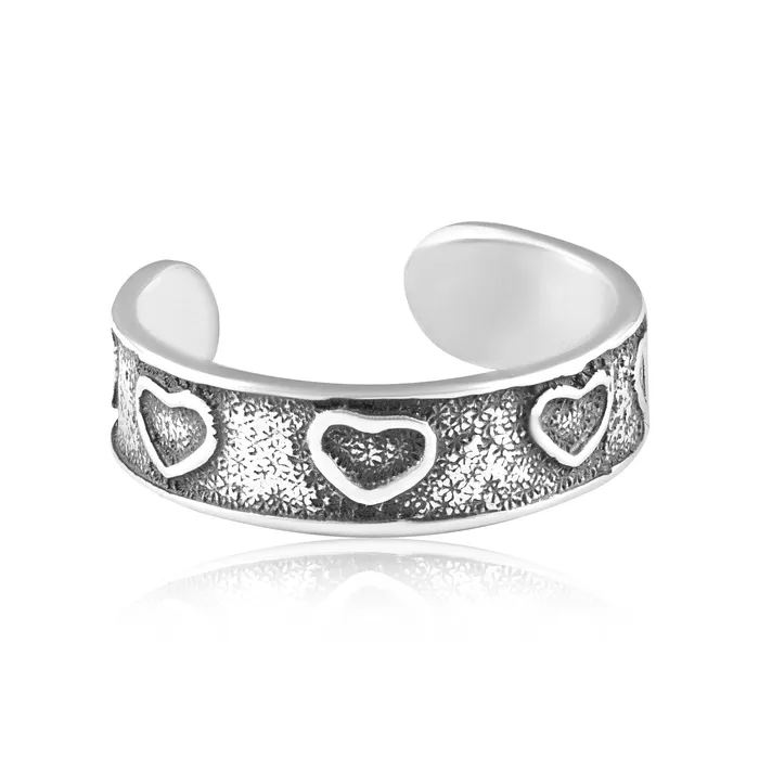 Rings Teeda TR3017 Hearts Toe Ring