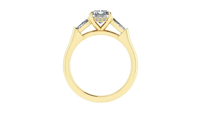 Rings THOLLOT DIAMONDS AND FINE JEWELRY 14K Yellow Gold 175ctw 4 Prong Engagement Ring by Thollot Rings THOLLOT DIAMONDS AND FINE JEWELRY 14K Yellow Gold 175ctw 4 Prong Engagement Ring by Thollot