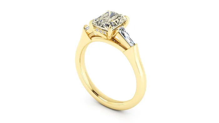 Rings THOLLOT DIAMONDS AND FINE JEWELRY 14K Yellow Gold 175ctw 4 Prong Engagement Ring by Thollot Rings THOLLOT DIAMONDS AND FINE JEWELRY 14K Yellow Gold 175ctw 4 Prong Engagement Ring by Thollot