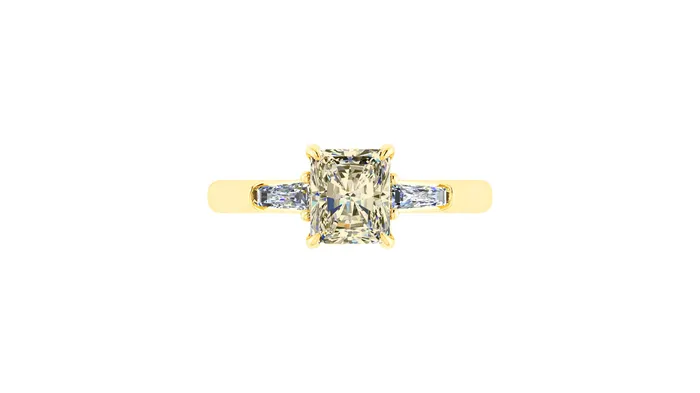 Rings THOLLOT DIAMONDS AND FINE JEWELRY 14K Yellow Gold 175ctw 4 Prong Engagement Ring by Thollot Rings THOLLOT DIAMONDS AND FINE JEWELRY 14K Yellow Gold 175ctw 4 Prong Engagement Ring by Thollot