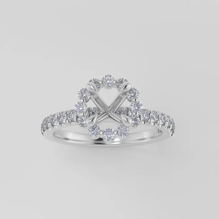 Rings VENVS The Cordelia Platinum White Size 85 Stone CLR36 Antelope Ring Box Custom Engraving 0 Rings VENVS The Cordelia Platinum White Size 85 Stone CLR36 Antelope Ring Box Custom Engraving 0