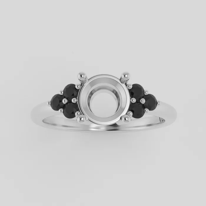 Rings VENVS The Eclipse 18k White Size 7 Stone MQ3 Green Ring Box Custom Engraving Kiwi 75 Rings VENVS The Eclipse 18k White Size 7 Stone MQ3 Green Ring Box Custom Engraving Kiwi 75