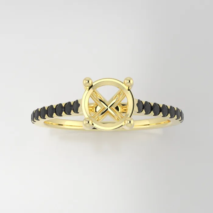 Rings VENVS The Jett 14k Yellow Size 5 Stone Moissanite Radiant 85x65mm Gray Ring Box Custom Engraving laidonel 75 Rings VENVS The Jett 14k Yellow Size 5 Stone Moissanite Radiant 85x65mm Gray Ring Box Custom Engraving laidonel 75