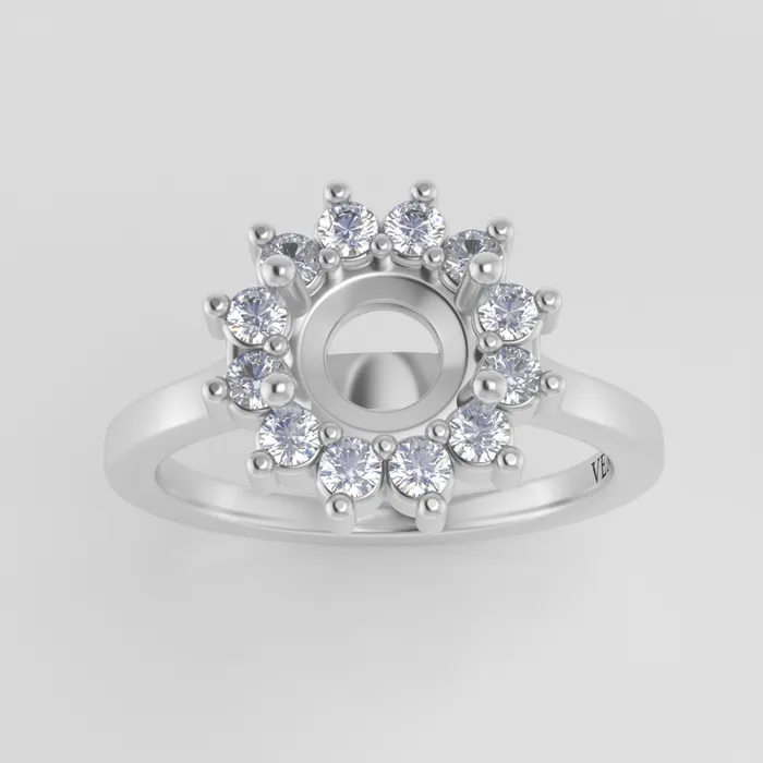 Rings VENVS The Soleil 14k White Size 975 Stone OV29 Antelope Ring Box Custom Engraving 0 Rings VENVS The Soleil 14k White Size 975 Stone OV29 Antelope Ring Box Custom Engraving 0