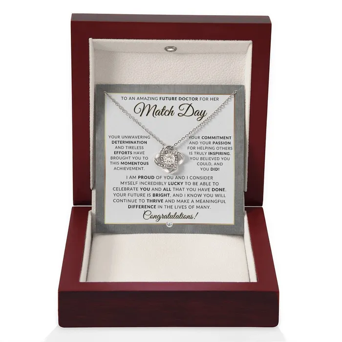 ShineOn Fulfillment Necklaces 2024 Match Day Celebrate the Journey Match Day Necklace for Medical Students Medical Student Graduation Resident Doctors Gift Residency Match Day Gift Happy Match Day 2024