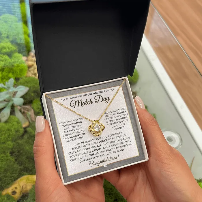 ShineOn Fulfillment Necklaces 2024 Match Day Celebrate the Journey Match Day Necklace for Medical Students Medical Student Graduation Resident Doctors Gift Residency Match Day Gift Happy Match Day 2024