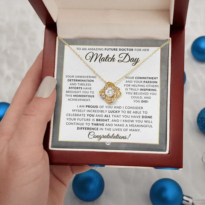 ShineOn Fulfillment Necklaces 2024 Match Day Celebrate the Journey Match Day Necklace for Medical Students Medical Student Graduation Resident Doctors Gift Residency Match Day Gift Happy Match Day 2024
