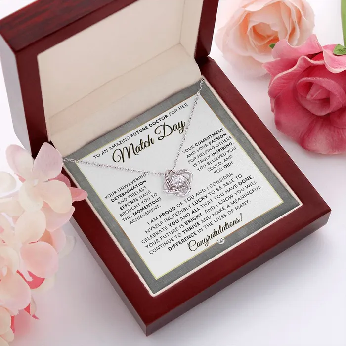 ShineOn Fulfillment Necklaces 2024 Match Day Celebrate the Journey Match Day Necklace for Medical Students Medical Student Graduation Resident Doctors Gift Residency Match Day Gift Happy Match Day 2024