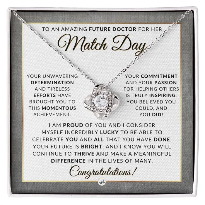ShineOn Fulfillment Necklaces 2024 Match Day Celebrate the Journey Match Day Necklace for Medical Students Medical Student Graduation Resident Doctors Gift Residency Match Day Gift Happy Match Day 2024