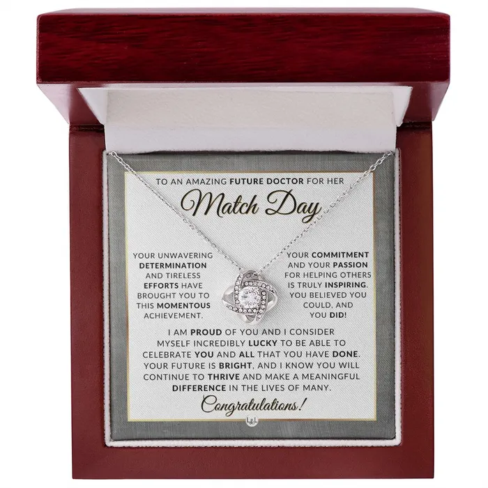 ShineOn Fulfillment Necklaces 2024 Match Day Celebrate the Journey Match Day Necklace for Medical Students Medical Student Graduation Resident Doctors Gift Residency Match Day Gift Happy Match Day 2024