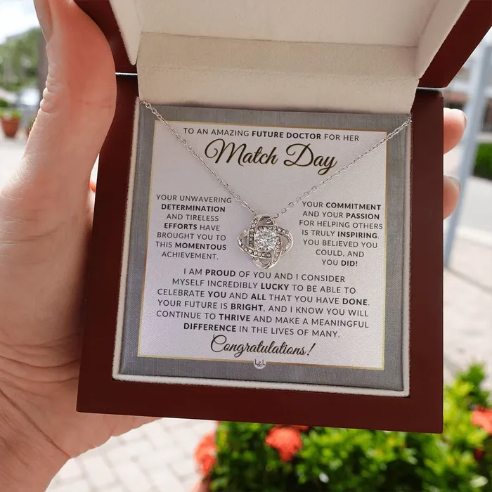 ShineOn Fulfillment Necklaces 2024 Match Day Celebrate the Journey Match Day Necklace for Medical Students Medical Student Graduation Resident Doctors Gift Residency Match Day Gift Happy Match Day 2024