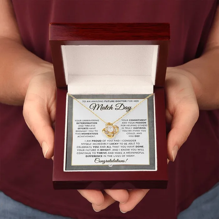 ShineOn Fulfillment Necklaces 2024 Match Day Celebrate the Journey Match Day Necklace for Medical Students Medical Student Graduation Resident Doctors Gift Residency Match Day Gift Happy Match Day 2024