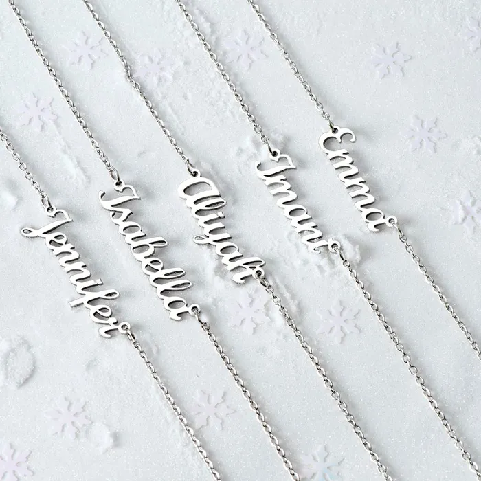 ShineOn Fulfillment Necklaces 90th Birthday Gift For Her Name Necklace Gift For A 90 Year Olds Birthday The Perfect Personalized Present