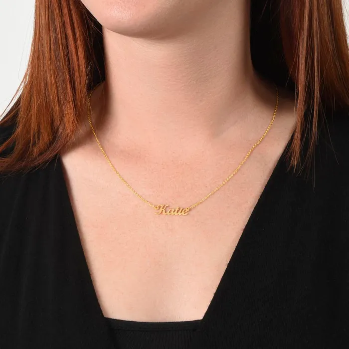 ShineOn Fulfillment Necklaces 90th Birthday Gift For Her Name Necklace Gift For A 90 Year Olds Birthday The Perfect Personalized Present