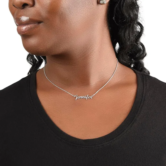ShineOn Fulfillment Necklaces 90th Birthday Gift For Her Name Necklace Gift For A 90 Year Olds Birthday The Perfect Personalized Present