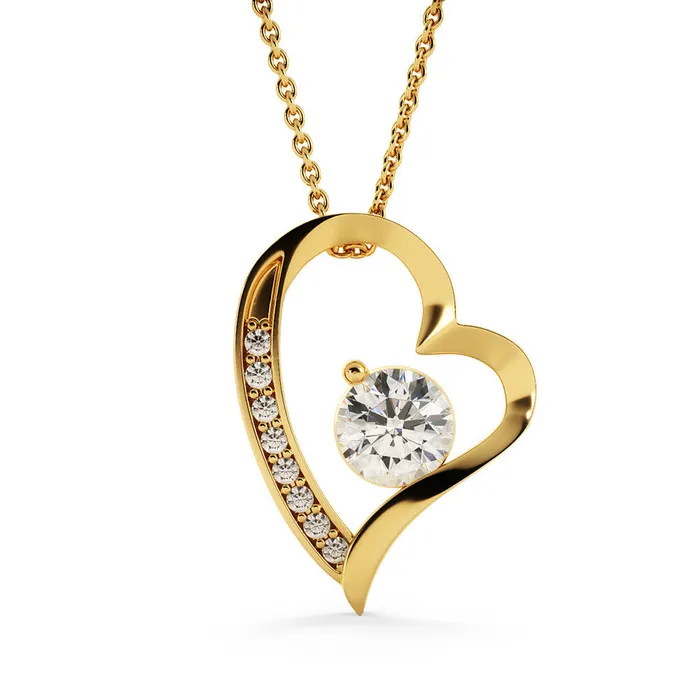 ShineOn Fulfillment Necklaces I Will Always Be There Gift for Little Sister Heart Pendant Necklace
