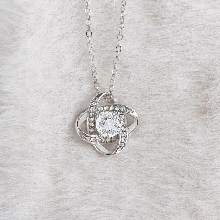 ShineOn Fulfillment Necklaces Maid of Honor Proposal Wedding Party Necklace Gift From Bride Will you be my Maid of Honor Elegant White and Gold Wedding Theme