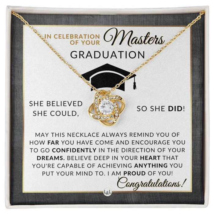 ShineOn Fulfillment Necklaces Masters Graduation Gift For Her Womens Graduation Pendant Necklace Heartfelt Graduation Message 2024 Graduation Gift Idea For Her Masters Degree ShineOn Fulfillment Necklaces Masters Graduation Gift For Her Womens Graduation Pendant Necklace Heartfelt Graduation Message 2024 Graduation Gift Idea For Her Masters Degree