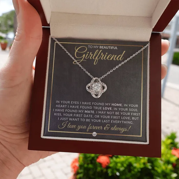ShineOn Fulfillment Necklaces Unique Gift For Girlfriend Pendant Necklace Sentimental and Romantic Christmas Gift Valentines Day Birthday or Anniversary Present