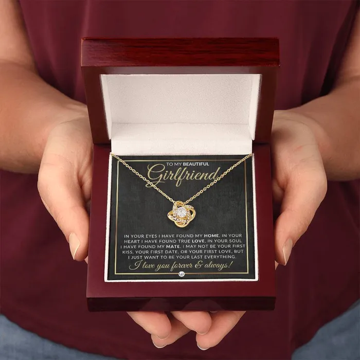 ShineOn Fulfillment Necklaces Unique Gift For Girlfriend Pendant Necklace Sentimental and Romantic Christmas Gift Valentines Day Birthday or Anniversary Present
