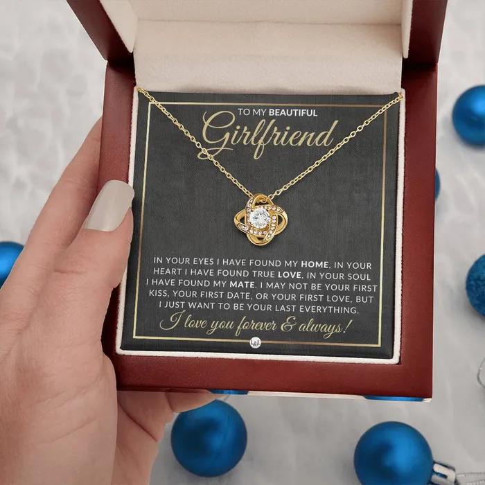ShineOn Fulfillment Necklaces Unique Gift For Girlfriend Pendant Necklace Sentimental and Romantic Christmas Gift Valentines Day Birthday or Anniversary Present