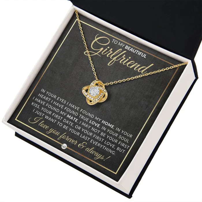 ShineOn Fulfillment Necklaces Unique Gift For Girlfriend Pendant Necklace Sentimental and Romantic Christmas Gift Valentines Day Birthday or Anniversary Present