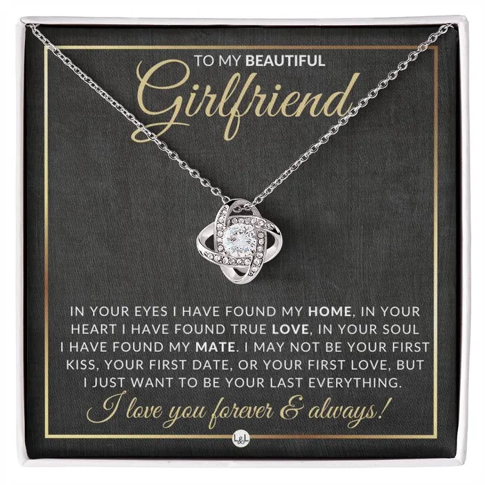 ShineOn Fulfillment Necklaces Unique Gift For Girlfriend Pendant Necklace Sentimental and Romantic Christmas Gift Valentines Day Birthday or Anniversary Present