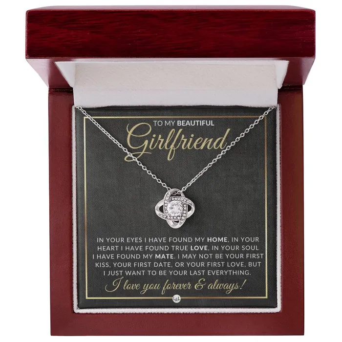 ShineOn Fulfillment Necklaces Unique Gift For Girlfriend Pendant Necklace Sentimental and Romantic Christmas Gift Valentines Day Birthday or Anniversary Present