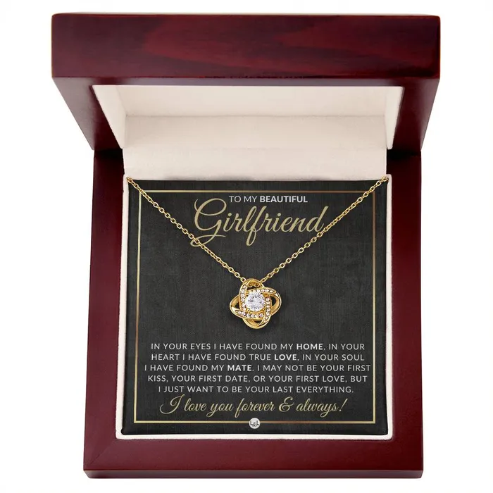 ShineOn Fulfillment Necklaces Unique Gift For Girlfriend Pendant Necklace Sentimental and Romantic Christmas Gift Valentines Day Birthday or Anniversary Present