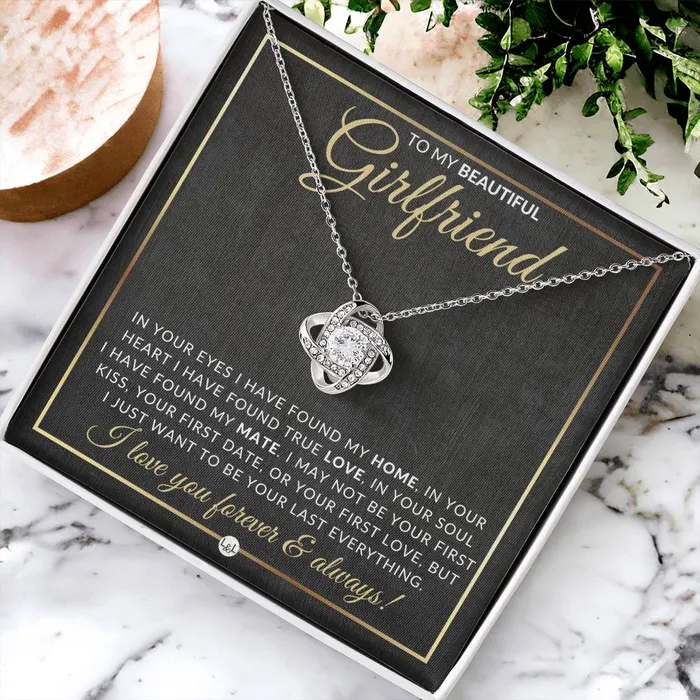 ShineOn Fulfillment Necklaces Unique Gift For Girlfriend Pendant Necklace Sentimental and Romantic Christmas Gift Valentines Day Birthday or Anniversary Present