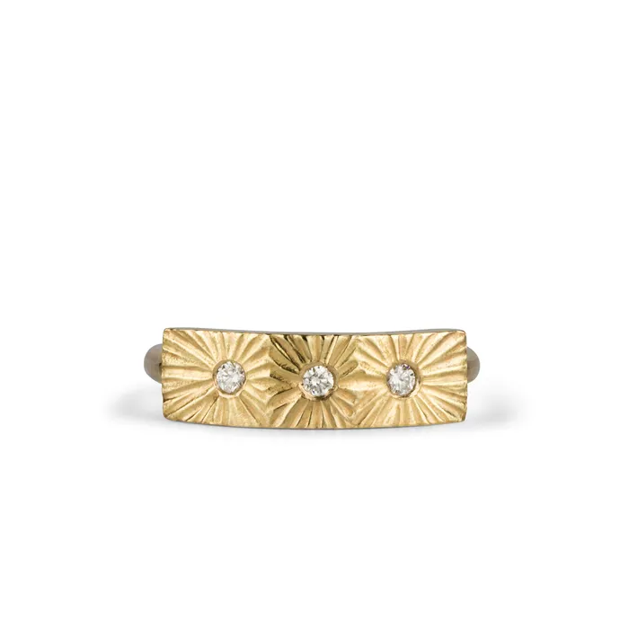 Size to Order Rings Nova Gold and Diamond Ring