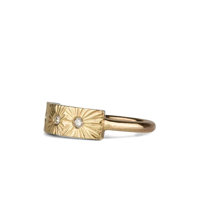 Size to Order Rings Nova Gold and Diamond Ring