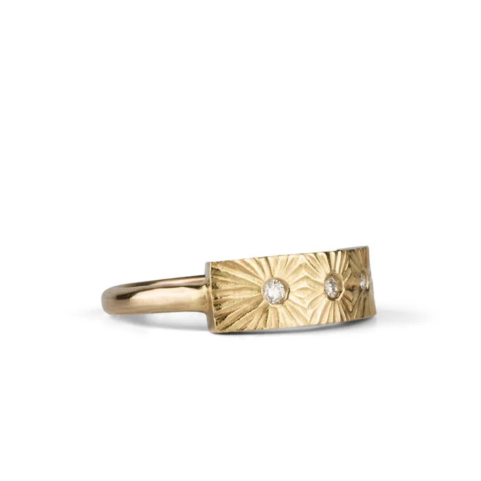Size to Order Rings Nova Gold and Diamond Ring